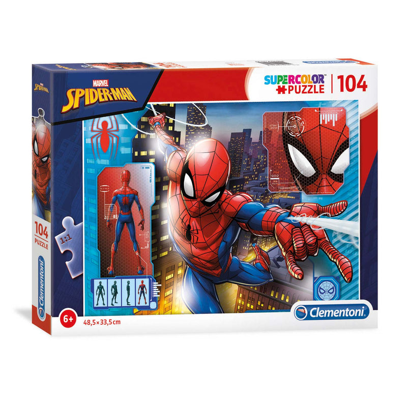 Load image into Gallery viewer, Clementoni Puzzel Spiderman, 104st.
