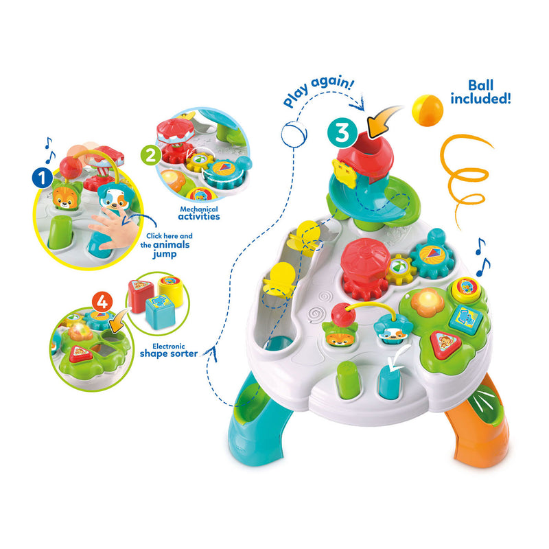 Load image into Gallery viewer, Clementoni baby - interactieve activiteitentafel
