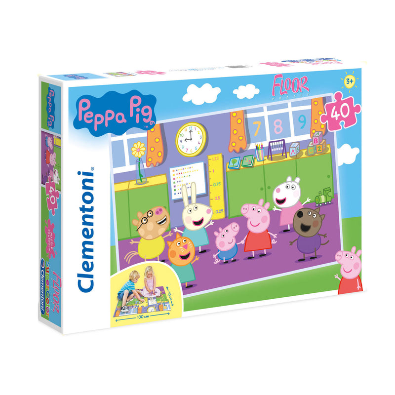 Load image into Gallery viewer, Clementoni Vloerpuzzel Peppa Pig, 40st.
