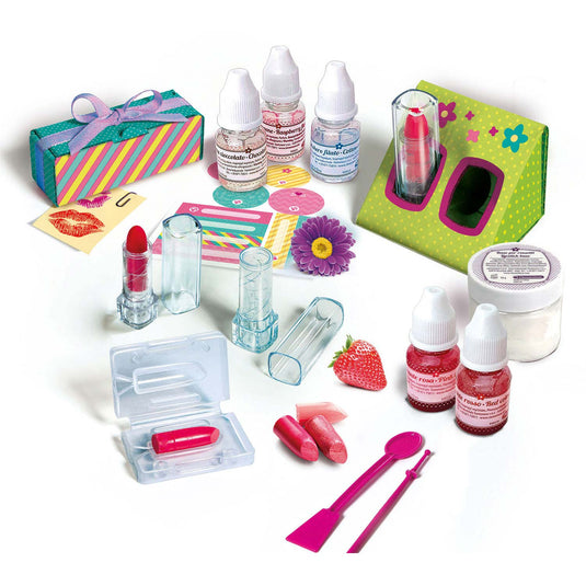 Clementoni wetenschap lippenstift maken