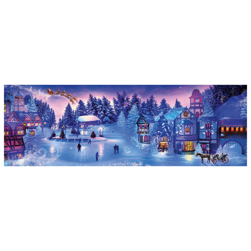 Load image into Gallery viewer, Clementoni Panorama Puzzel Kerst, 1000st.
