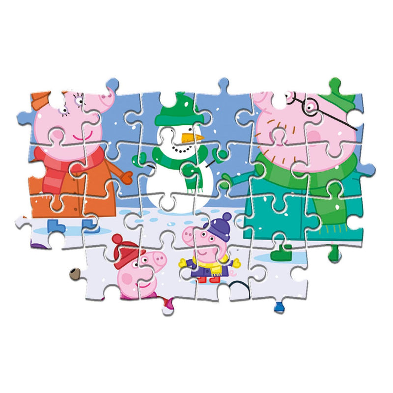 Load image into Gallery viewer, Clementoni maxi puzzel peppa pig, 104st.
