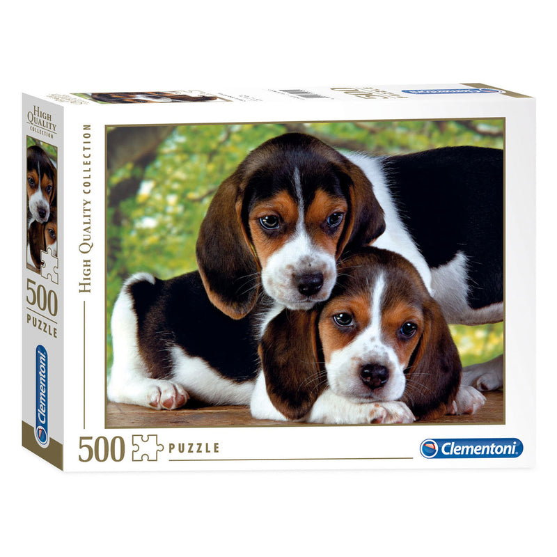 Load image into Gallery viewer, Clementoni puzzel hondenvriendjes, 500st.
