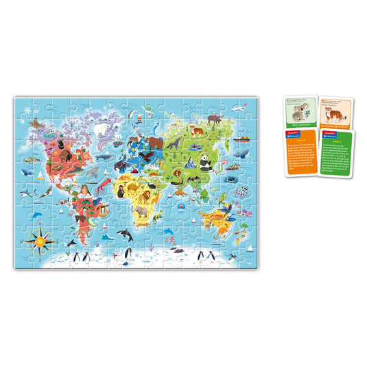 Clementoni education - ontdek de wereld puzzel