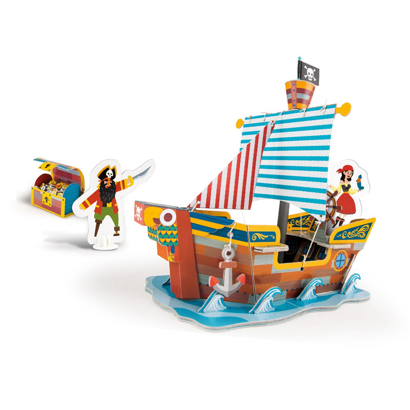 Load image into Gallery viewer, Clementoni Education Bouw Speel Piratenboot
