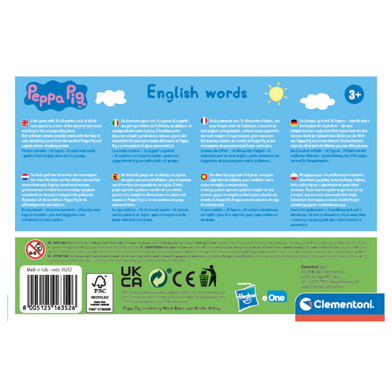 Load image into Gallery viewer, Clementoni Peppa Pig Eerste Engelse Woordjes
