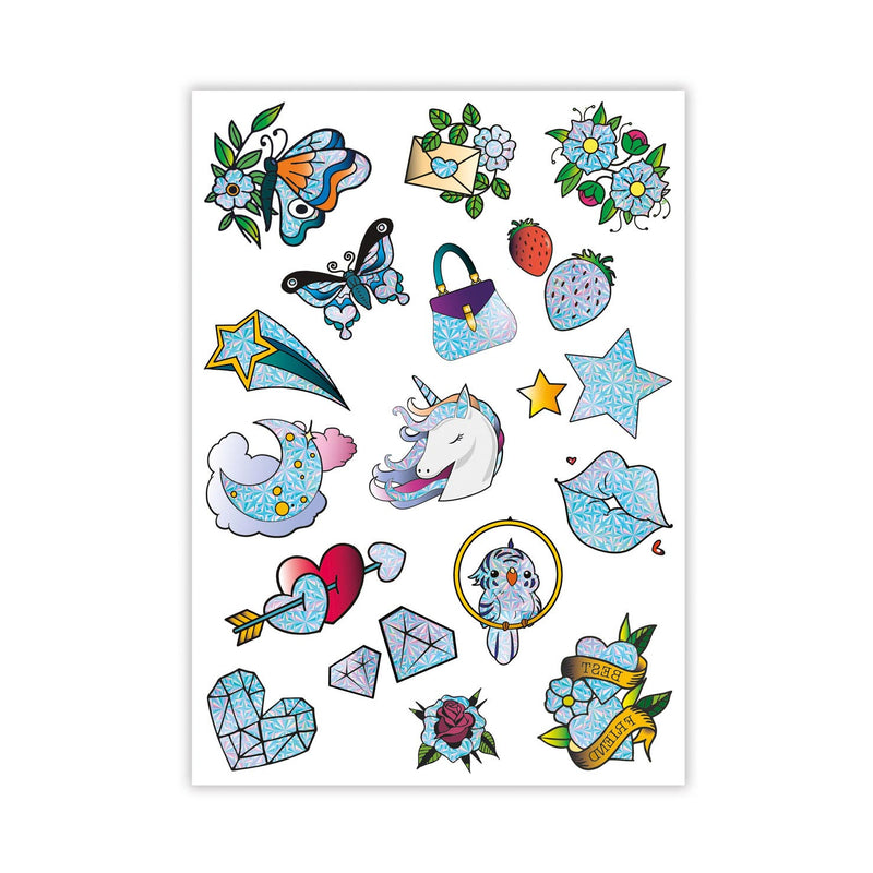 Load image into Gallery viewer, Clementoni crazy chic - urban tattoo glitter
