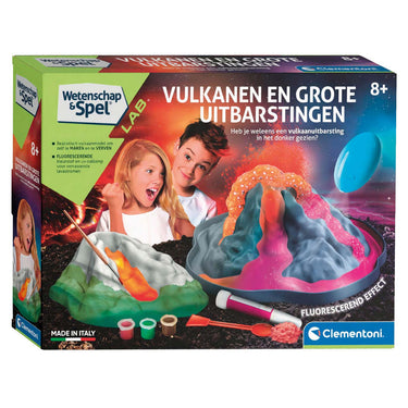 Clementoni wetenschap spel - glow in the dark vulkaan