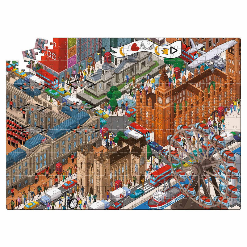 Load image into Gallery viewer, Clementoni Mystery Puzzel Hackers in Londen, 300st.
