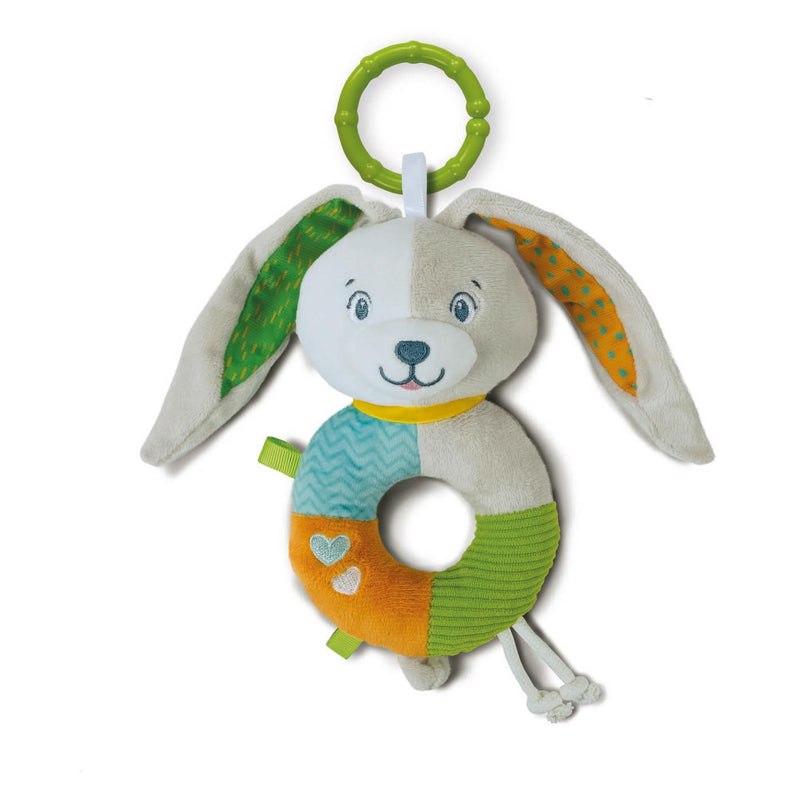 Load image into Gallery viewer, Clementoni baby - pluchen rammelaar konijn
