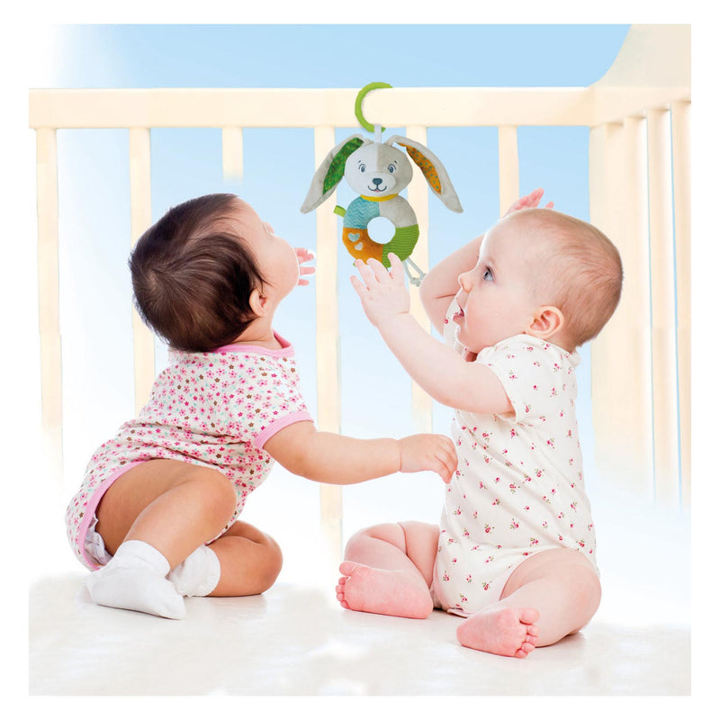 Load image into Gallery viewer, Clementoni Baby Pluchen Rammelaar Konijn
