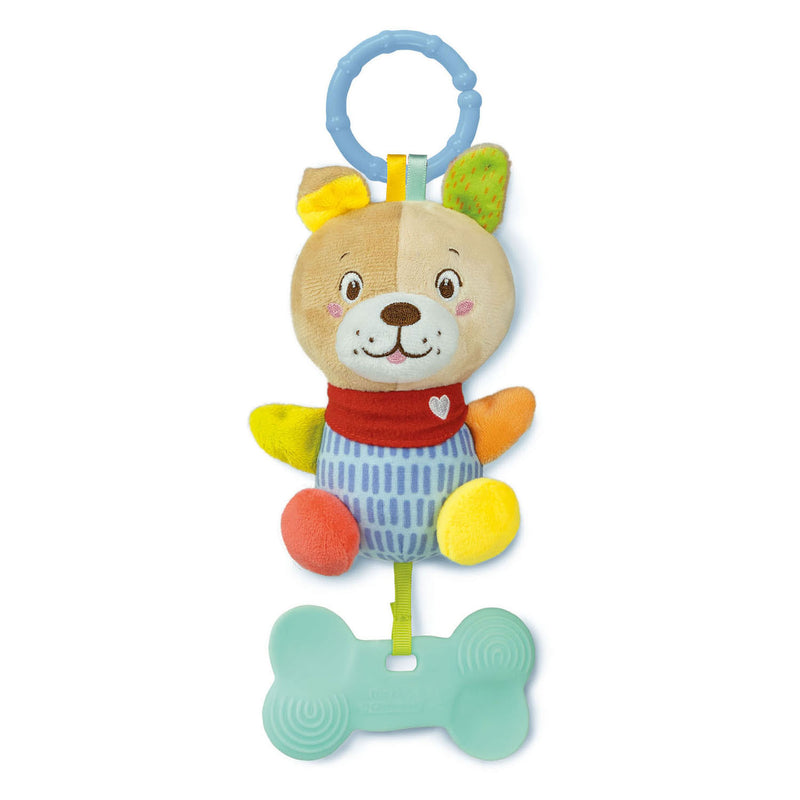 Load image into Gallery viewer, Clementoni baby - pluchen rammelaar hond
