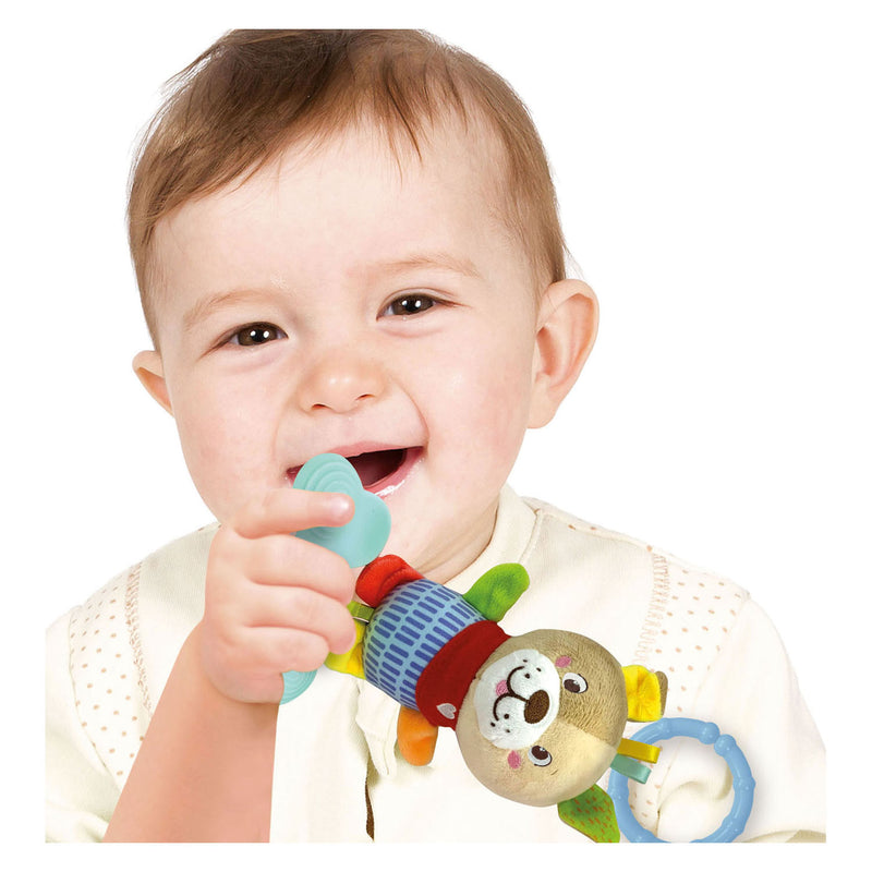 Load image into Gallery viewer, Clementoni Baby Pluchen Rammelaar Hond
