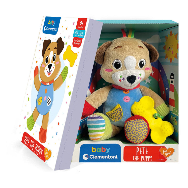 Load image into Gallery viewer, Clementoni Baby Pluchen Knuffel Pete de Puppy
