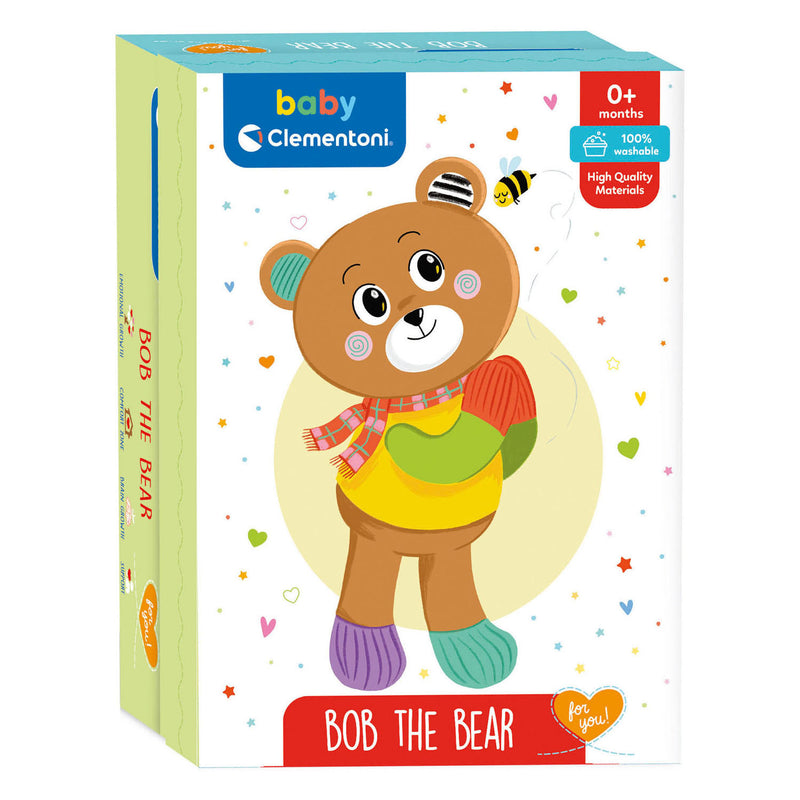 Load image into Gallery viewer, Clementoni Baby Pluchen Knuffel Bob de Beer
