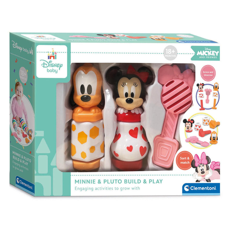 Load image into Gallery viewer, Clementoni Disney Baby Minnie Mouse Bouw Speel
