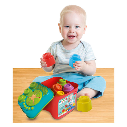 Clementoni baby clemmy - sensory emmer met blokken