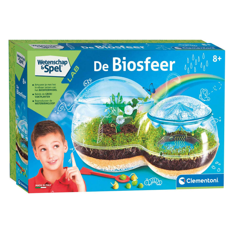 Load image into Gallery viewer, Clementoni wetenschap spel - de biosfeer - experimenteerdoos - wetenschapslab - vanaf 8 jaar

