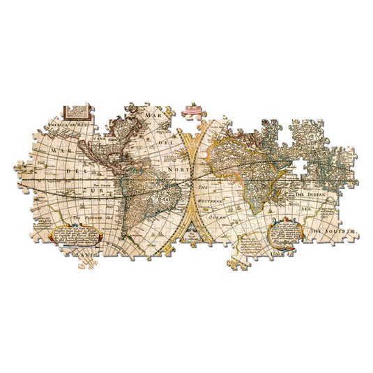 Clementoni puzzel antieke wereldkaart, 3000st.