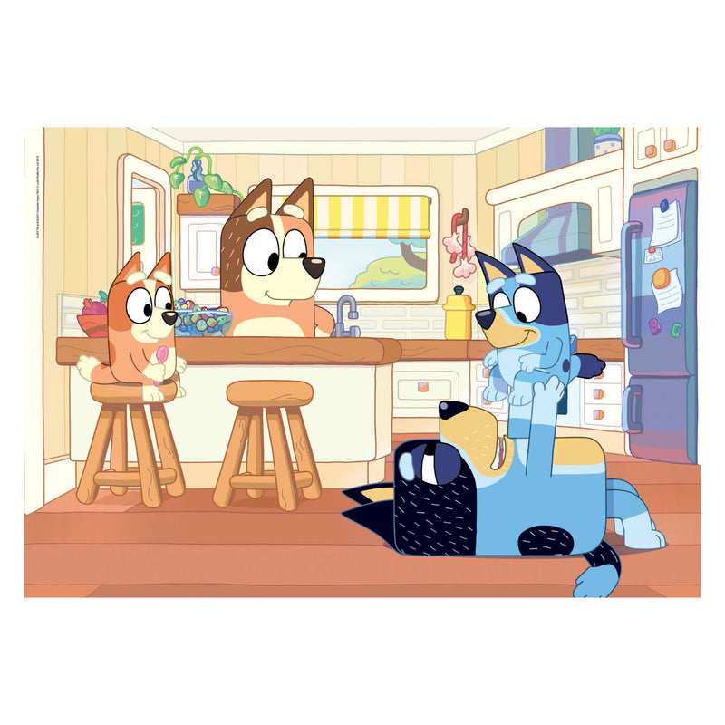 Load image into Gallery viewer, Clementoni legpuzzel - bluey in de keuken, 104st.
