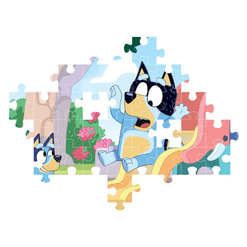 Load image into Gallery viewer, Clementoni legpuzzel bluey op de glijbaan, 104st.
