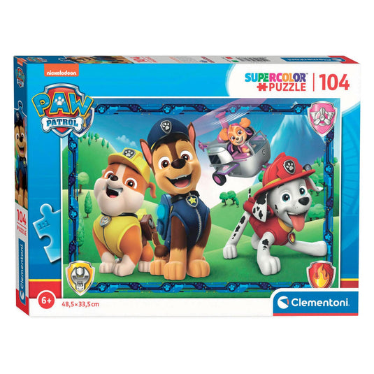 Clementoni legpuzzel - paw patrol, 104st.