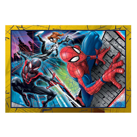 Clementoni puzzels marvel spiderman, 4in1