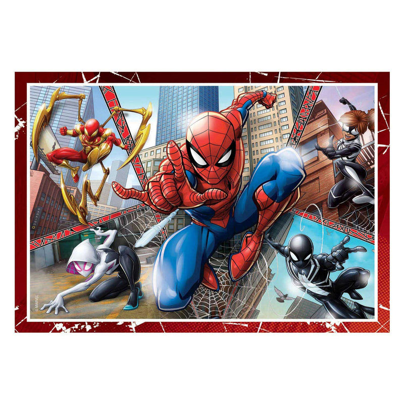 Load image into Gallery viewer, Clementoni puzzels marvel spiderman, 4in1
