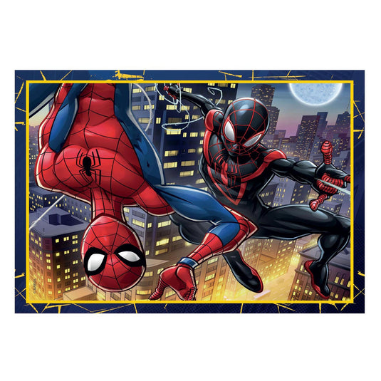 Clementoni puzzels marvel spiderman, 4in1
