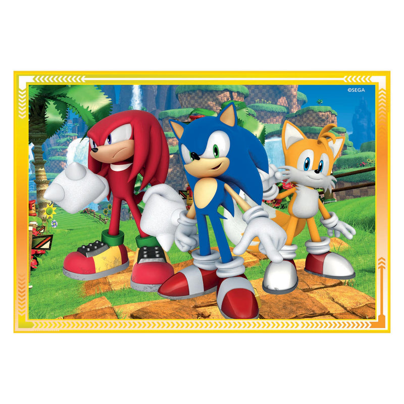 Load image into Gallery viewer, Clementoni puzzels sonic, 4in1
