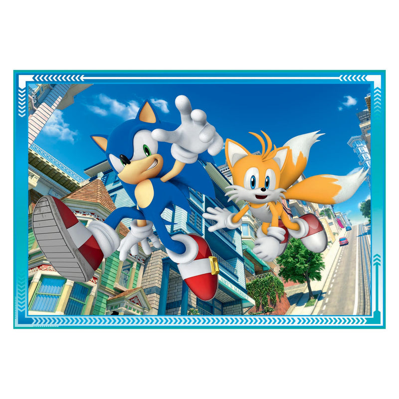 Load image into Gallery viewer, Clementoni puzzels sonic, 4in1
