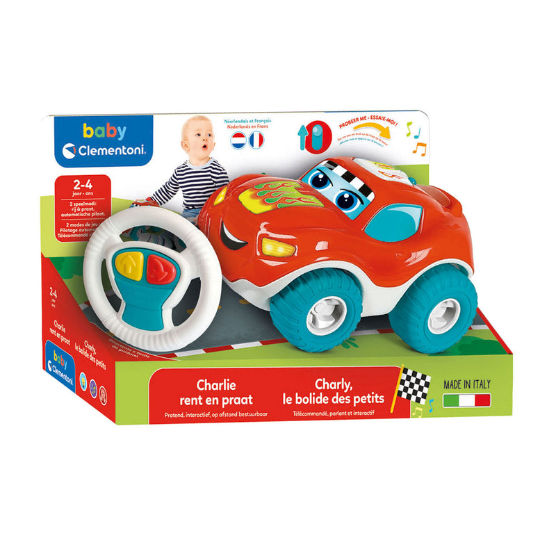 Afbeelding laden in galerijviewer, Clementoni baby charlie bestuurbare auto
