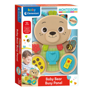Clementoni montessori baby - drukke beer