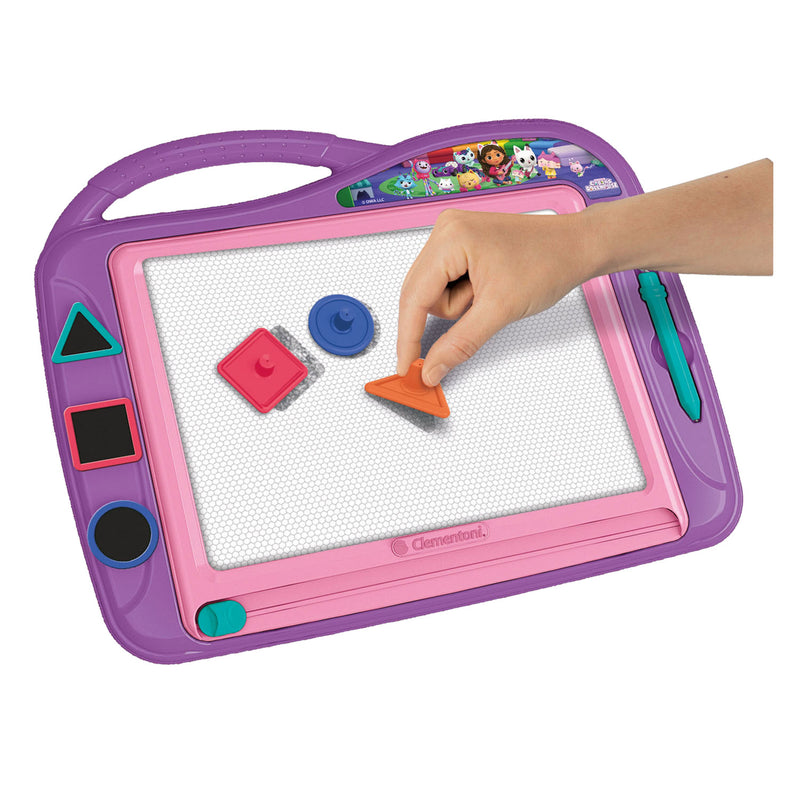 Load image into Gallery viewer, Clementoni gabby’s poppenhuis - magnetisch tekenbord - het creatieve cadeautje - vanaf 4 jaar
