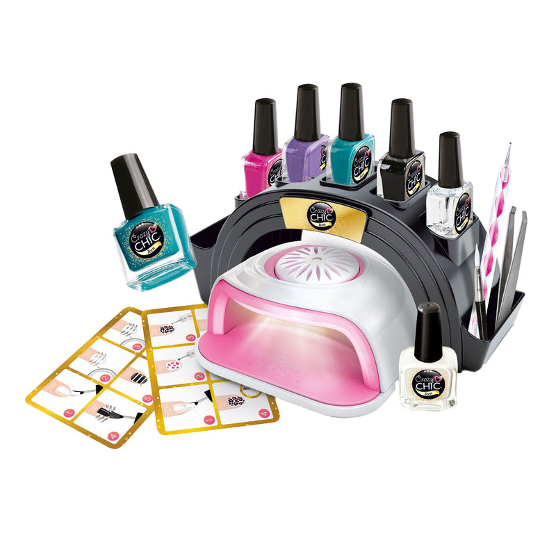 Afbeelding laden in galerijviewer, Clementoni crazy chic passion nails nagelset
