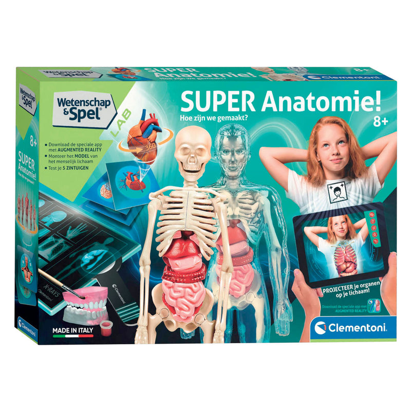 Load image into Gallery viewer, Clementoni wetenschap en spel - super anatomie
