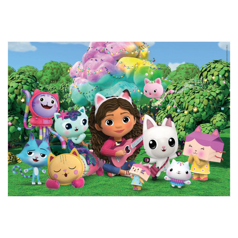 Load image into Gallery viewer, Clementoni supercolor puzzel gabbys dollhouse 24 maxi stukjes
