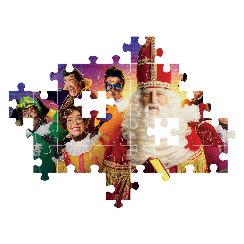 Load image into Gallery viewer, Clementoni legpuzzel super color - club van sinterklaas, 60st.
