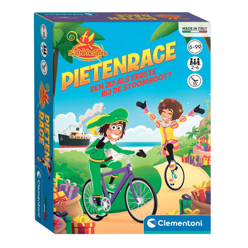 Load image into Gallery viewer, Clementoni club van sinterklaas pietenrace bordspel
