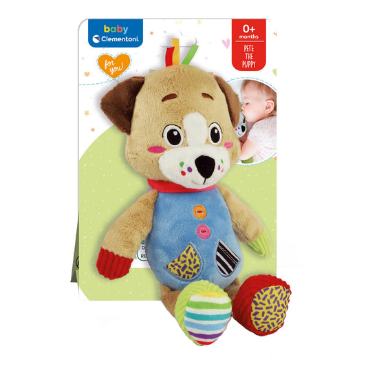 Clementoni baby mijn eerste dierenknuffel - hond