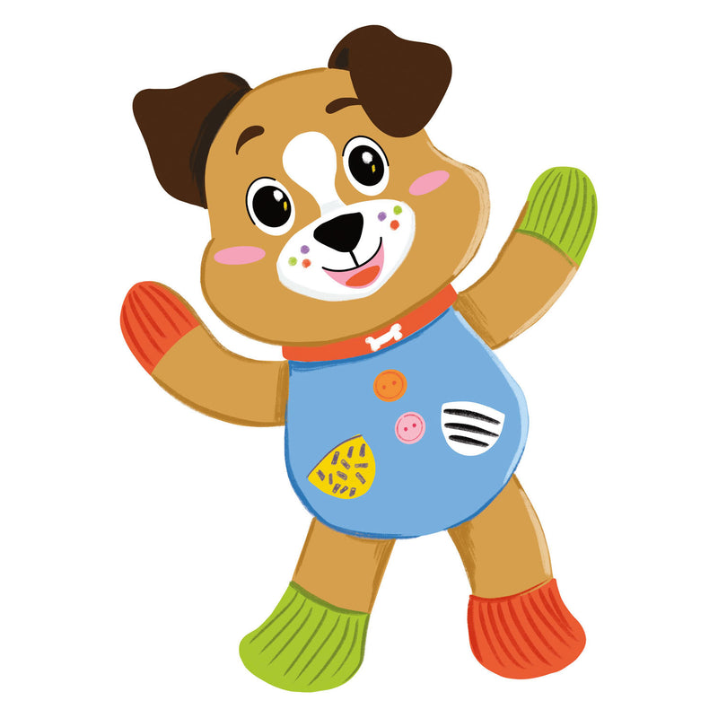 Load image into Gallery viewer, Clementoni baby mijn eerste dierenknuffel - hond
