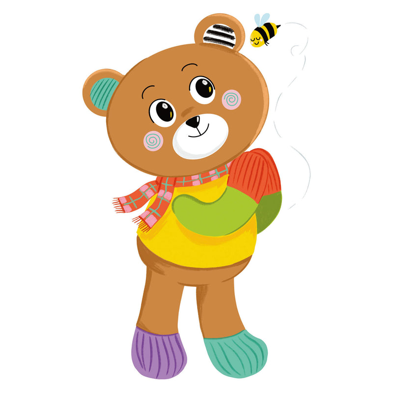 Load image into Gallery viewer, Clementoni baby mijn eerste dierenknuffel - beer
