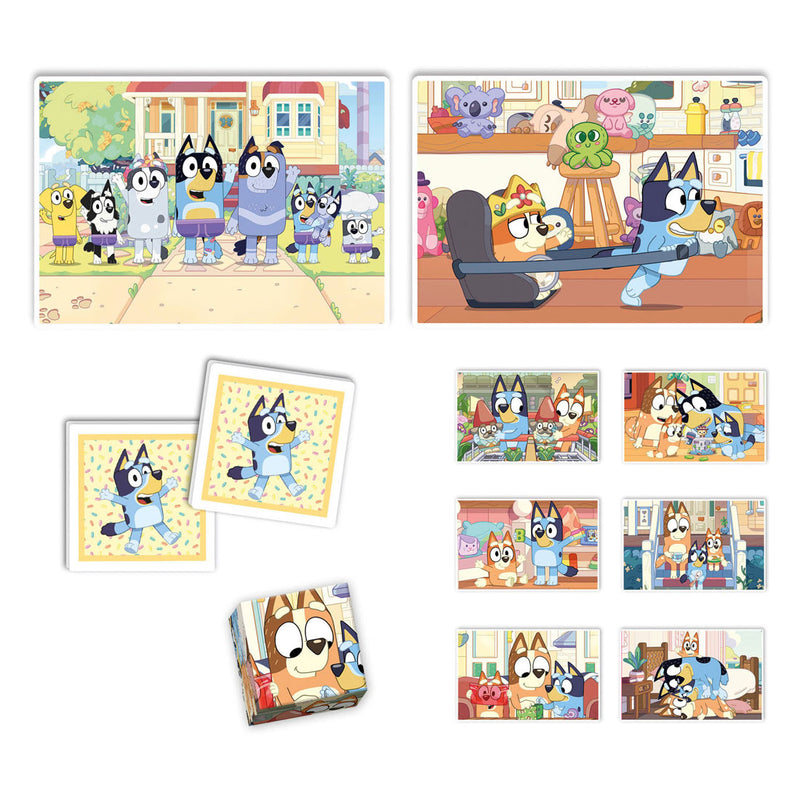 Load image into Gallery viewer, Clementoni edukit 4 in 1 bluey
