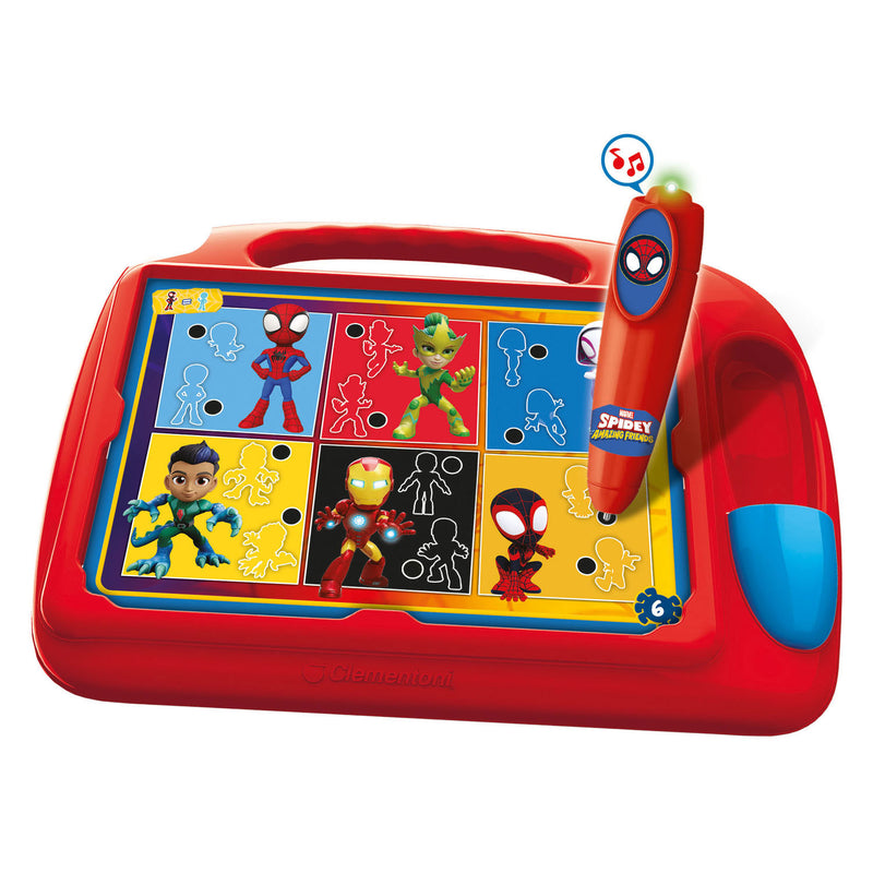 Load image into Gallery viewer, Clementoni travel quiz spidey
