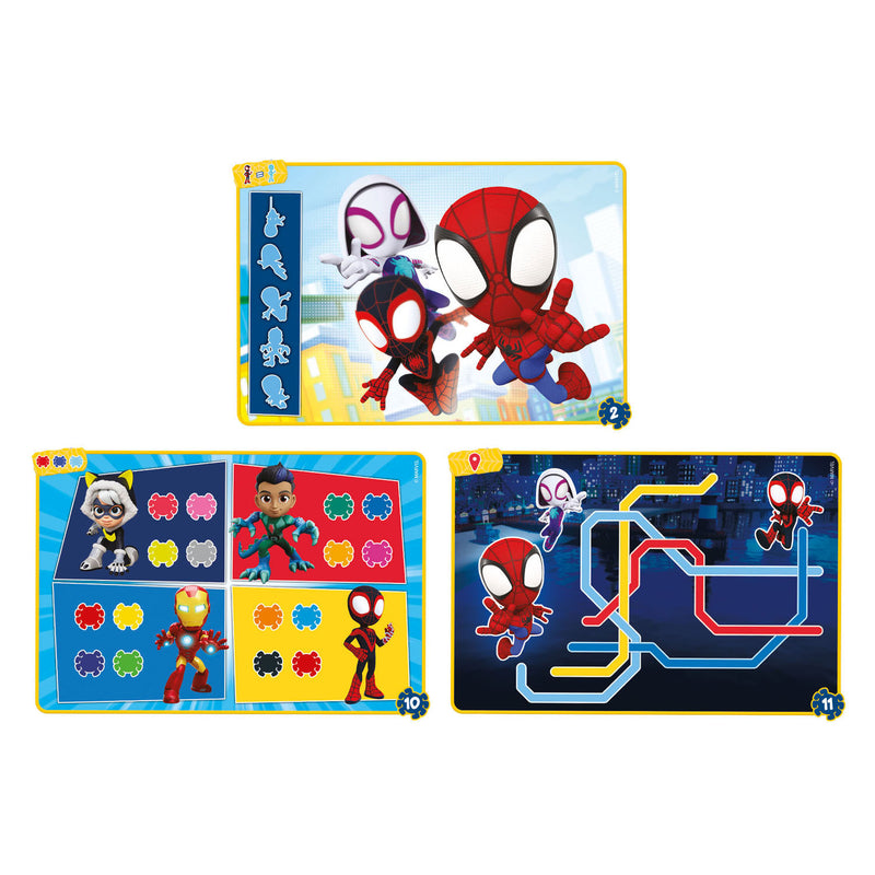 Load image into Gallery viewer, Clementoni travel quiz spidey
