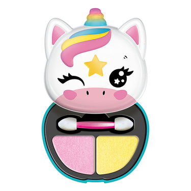 Clementoni crazy chic oogschaduw in make-up doosje eenhoorn