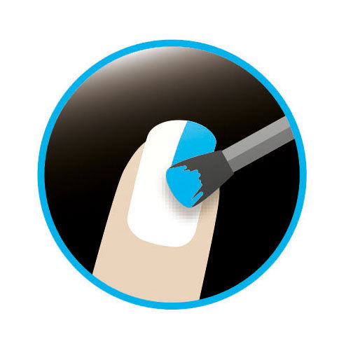 Load image into Gallery viewer, Clementoni crazy chic nagellak blauw rood, 2st.

