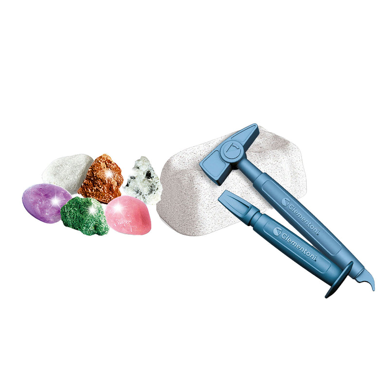 Load image into Gallery viewer, Clementoni wetenschap en spel - op zoek naar stenen en mineralen
