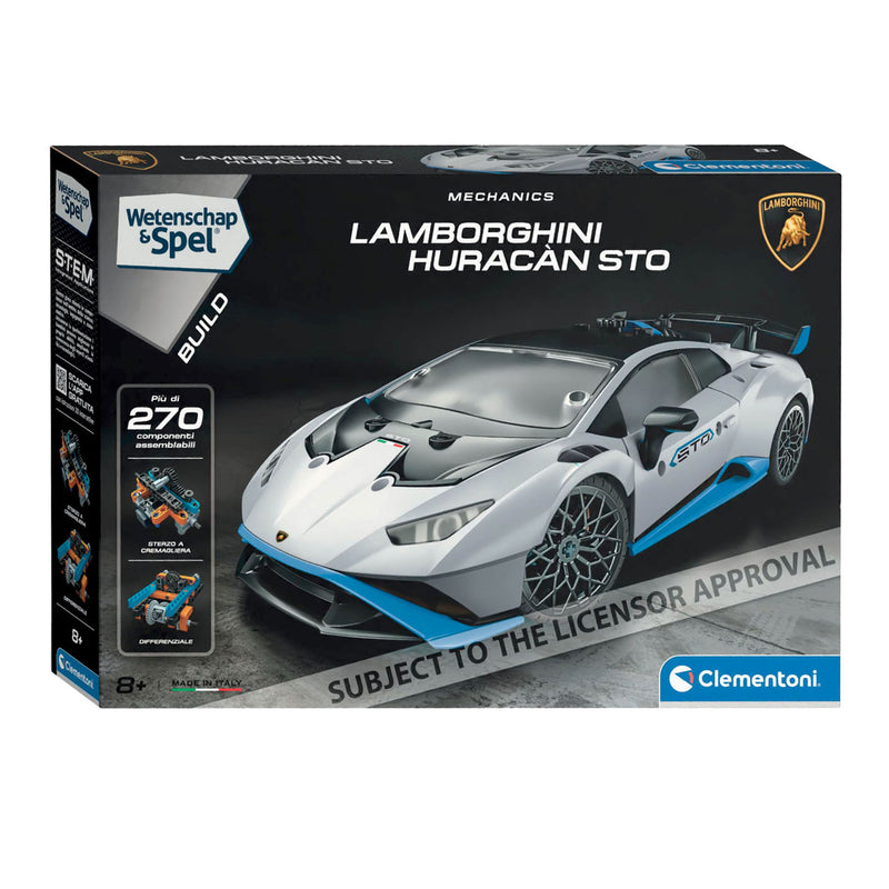 Load image into Gallery viewer, Clementoni wetenschap en spel - mechanics lamborghini huracan sto bouwset - 270dlg.
