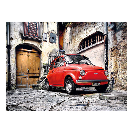 Clementoni - puzzel - 500 stukjes - italiaanse oldtimer - high quality collection - vanaf 10 jaar